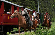 Attaque du train - de la traction