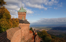 Castle of Haut-Koenigsbourg, Alsace, France