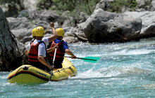 Rafting-Herausforderung