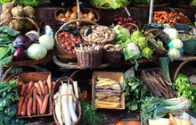 France - vegetable market