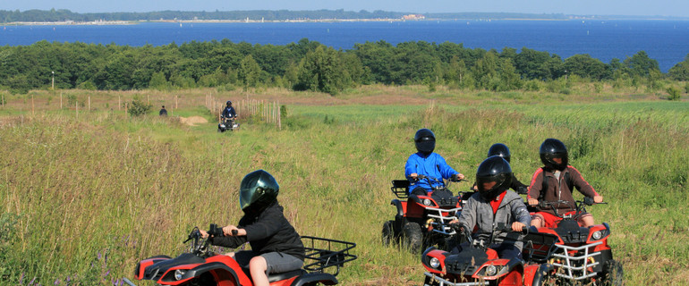 Buggy excursion at the seashore