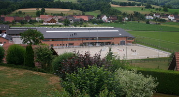 Visite d'un manège équestre