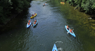 Canoë sur le Doubs