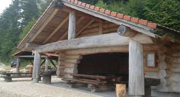 Fondue dans une cabane forestière